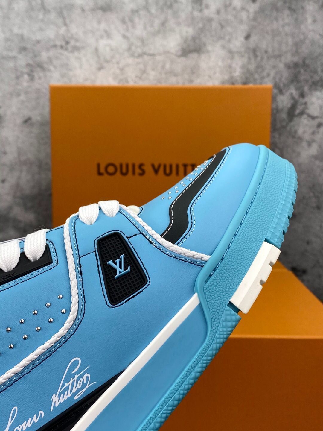 Louis Vuitton trainer カップルカジュアルスニーカー