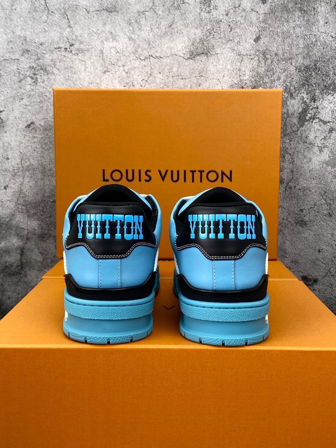 Louis Vuitton trainer カップルカジュアルスニーカー
