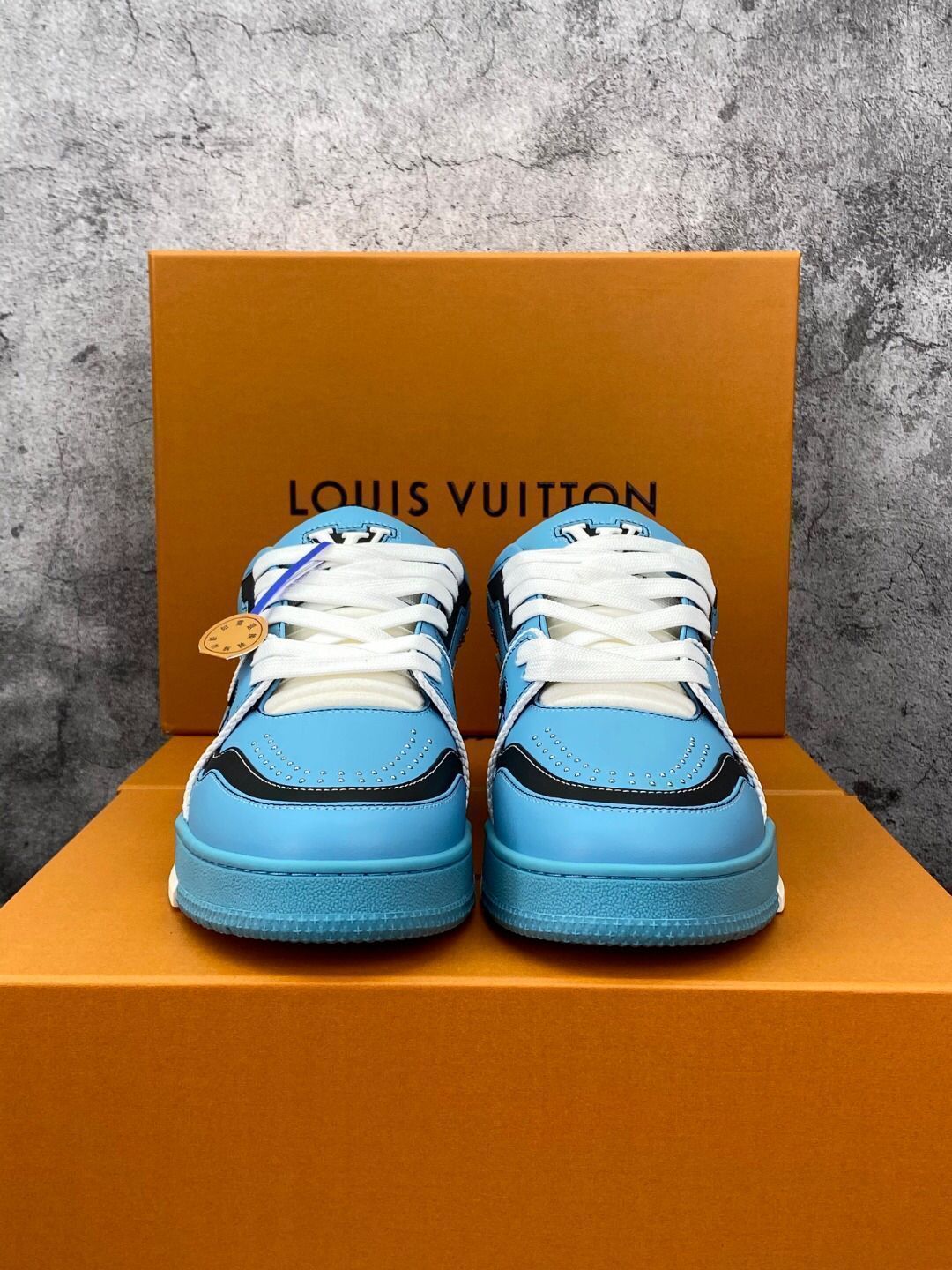 Louis Vuitton trainer カップルカジュアルスニーカー
