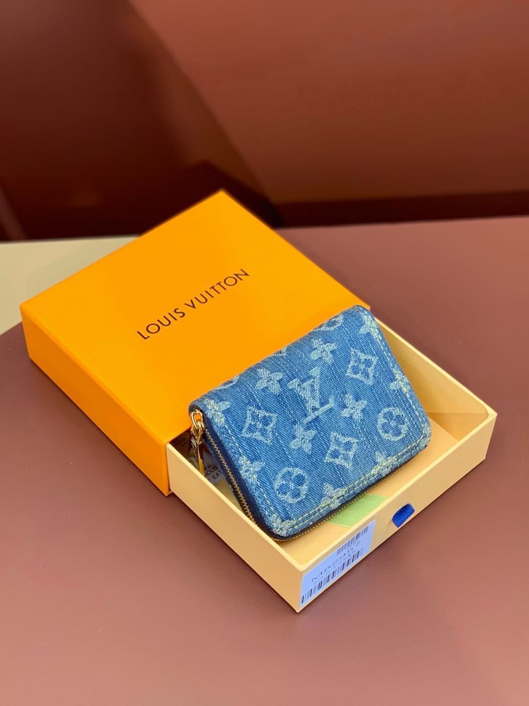 【本日限定特価】ルイヴィトン LV ジッピー コインケース モノグラムデニム 11×8.5×2cm [本日特価|新品未使用品]