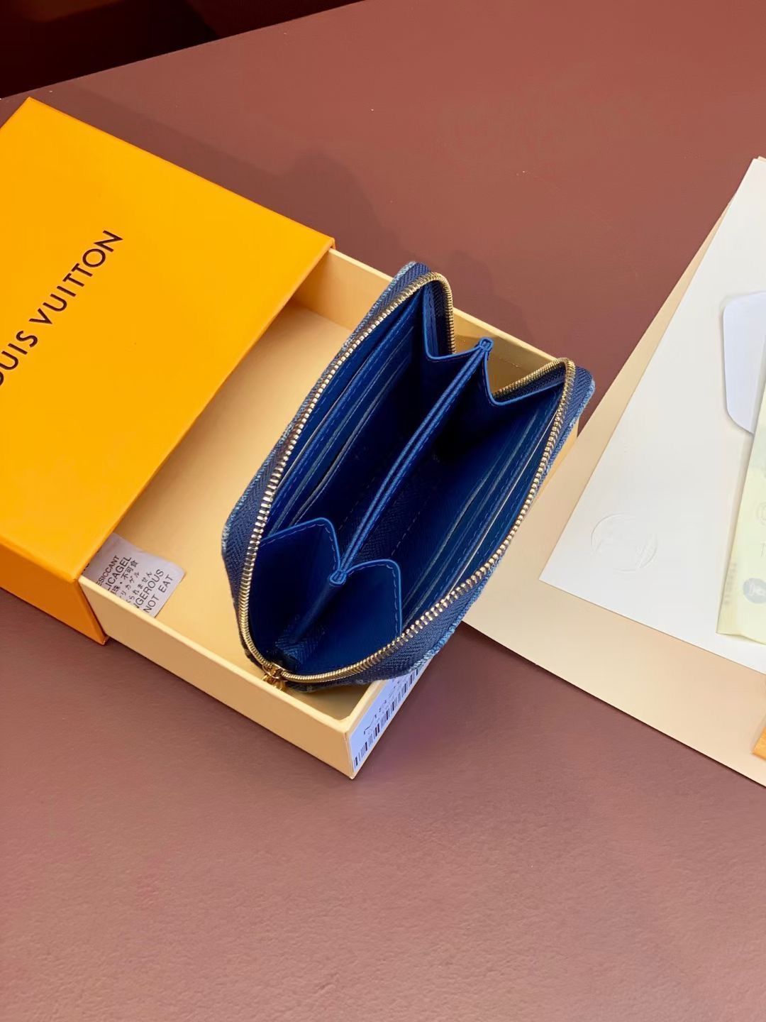 【本日限定特価】ルイヴィトン LV ジッピー コインケース モノグラムデニム 11×8.5×2cm [本日特価|新品未使用品]