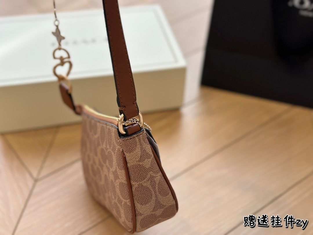 【本日限定特価】コーチ レディース コインケース＆マージャンバッグ 20×11.5cm 専用ボックス付き[本日特価|新品未使用品]