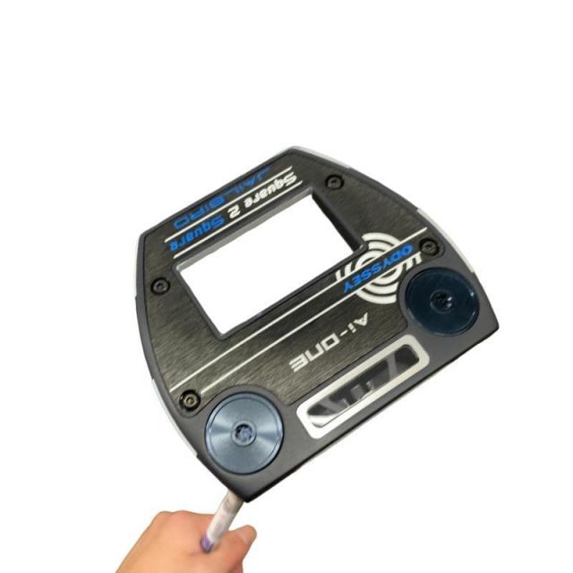 【中古】 オデッセイ Ai-ONE SQUARE 2 SQUARE JAILBIRD 33インチ パター PT STROKE LAB 90 スチール (フレックスその他) メンズ 男性用 右利き 右用 Bランク ゴルフクラブ