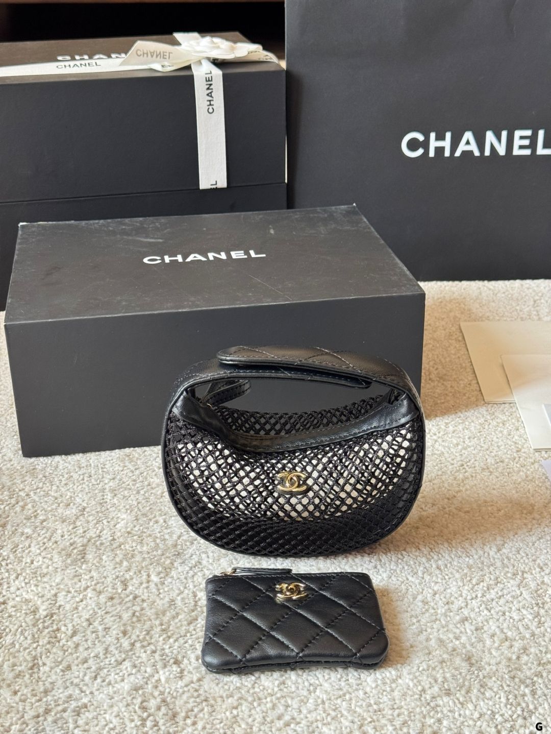 【今日特価】Chanel 25S Fishnet Bag シャネル 25S フィッシュネットバッグ-WTO輸入3