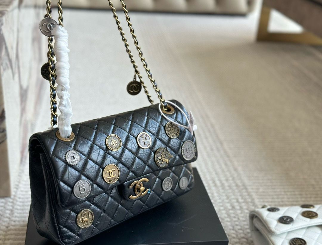 【今日特価】Chanel 2021 New Quilted Medal Bag・シャネル 2021 年新作 菱格メダルバッグ-WTO輸入3