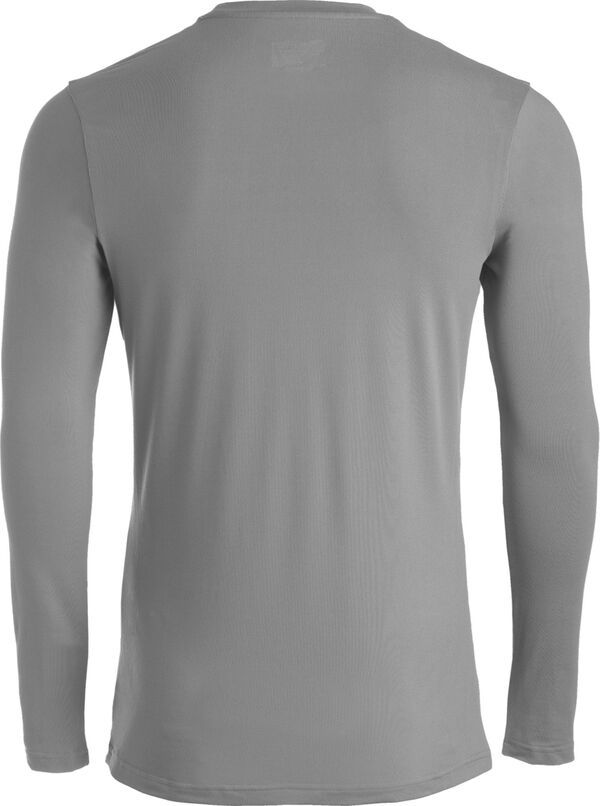 ミズノ メンズ トップス シャツ Mizuno Mens Competition Diamond Long Sleeve Shirt Grey グレー