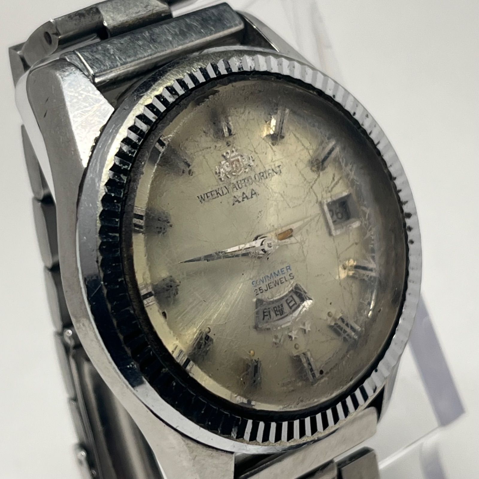 ORIENT】稼働 オリエント ウィークリーオート AAA swimmer 25jewels 