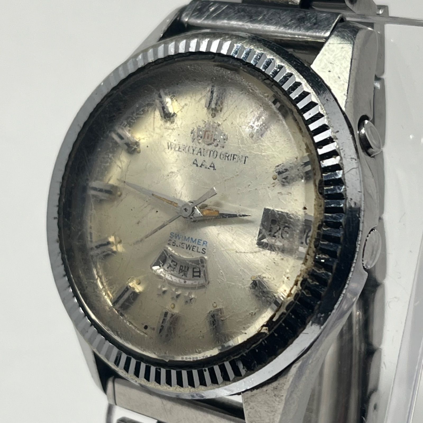 ORIENT】稼働 オリエント ウィークリーオート AAA swimmer 25jewels 