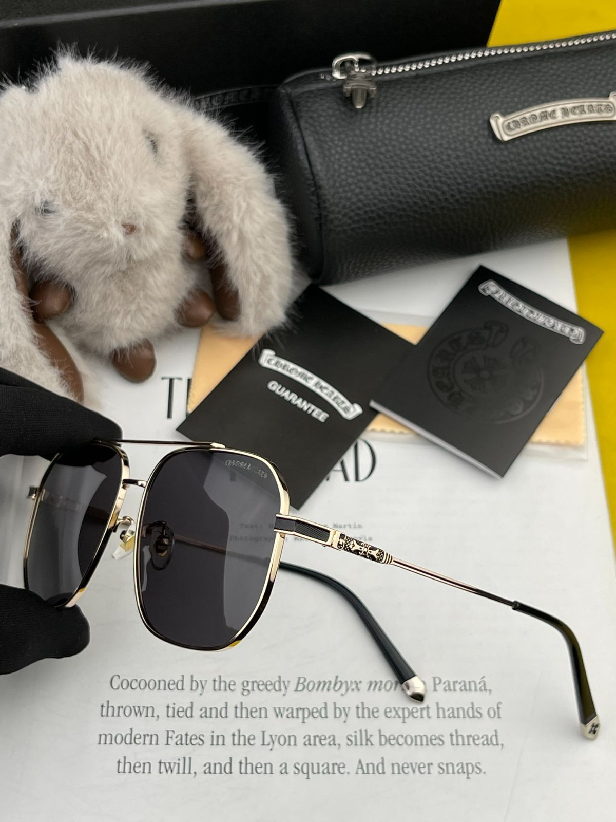 【CHROME HEARTS 今日限定特価！】ニューコレクション 風鏡デザイン 偏光サングラス KLX2861 -WTO輸入