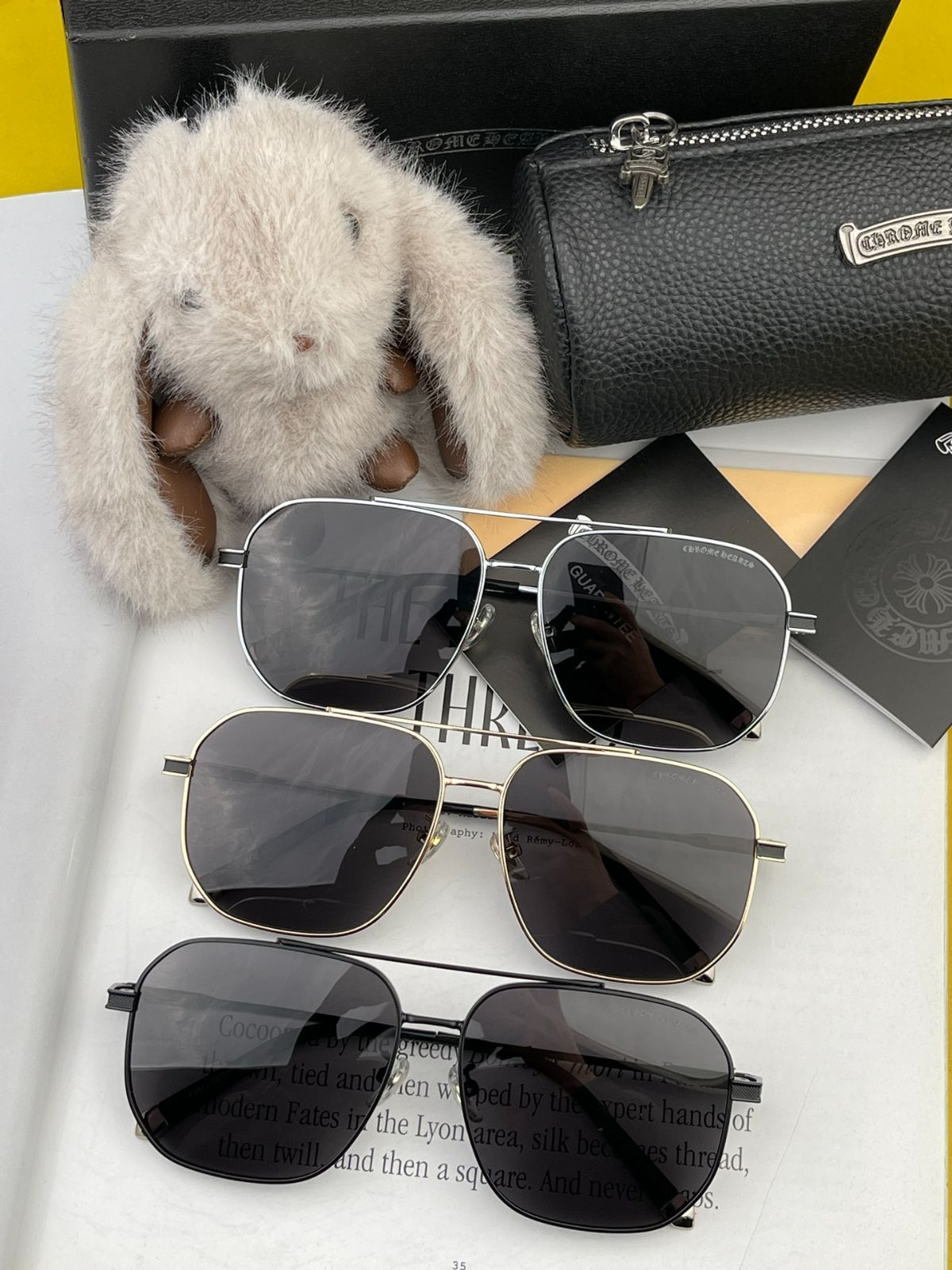 【CHROME HEARTS 今日限定特価！】ニューコレクション 風鏡デザイン 偏光サングラス KLX2861 -WTO輸入