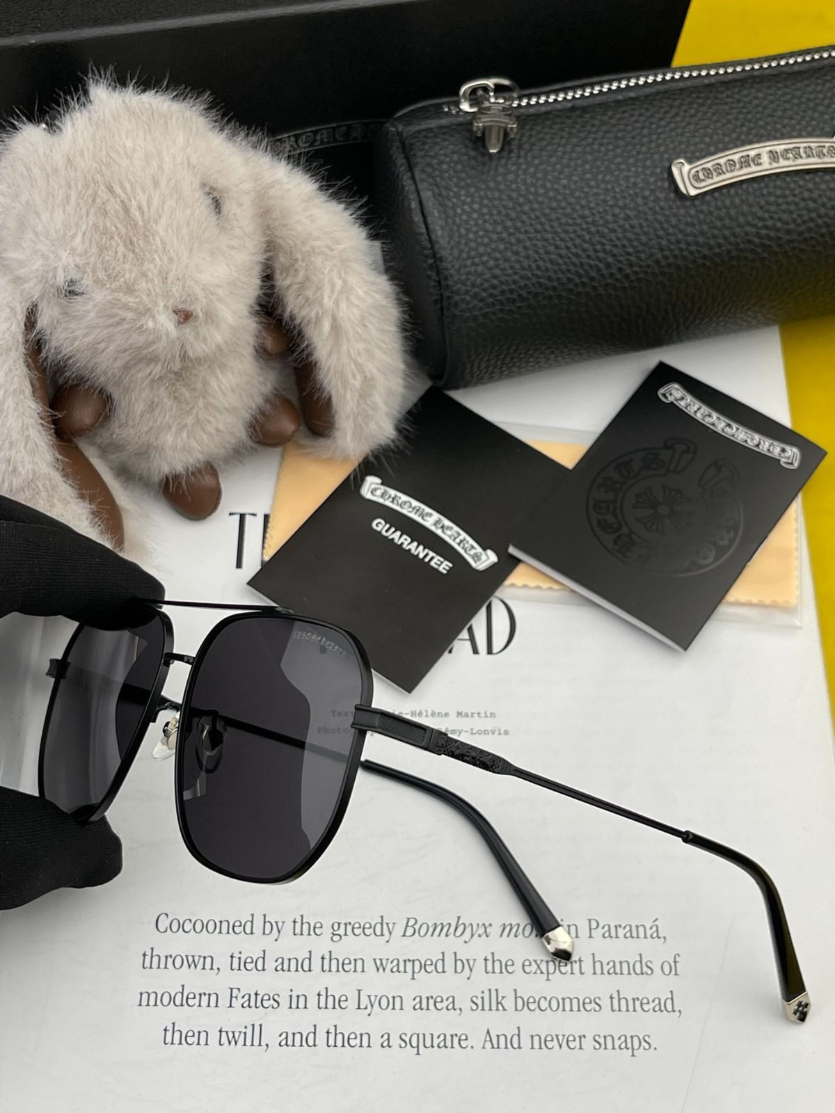 【CHROME HEARTS 今日限定特価！】ニューコレクション 風鏡デザイン 偏光サングラス KLX2861 -WTO輸入
