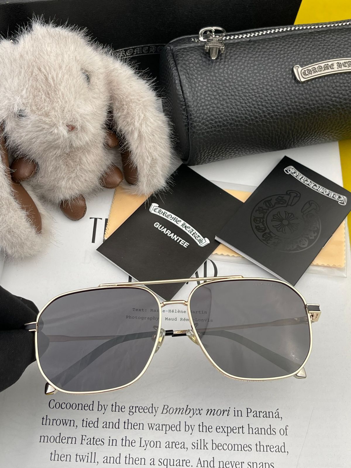 【CHROME HEARTS 今日限定特価！】ニューコレクション 風鏡デザイン 偏光サングラス KLX2861 -WTO輸入