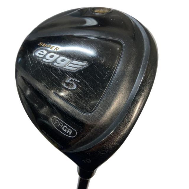 【中古】 プロギア SUPER egg(2017) 5W フェアウェイウッド FW eggオリジナルカーボン (フレックスSR) メンズ 男性用 右利き 右用 Dランク ゴルフクラブ
