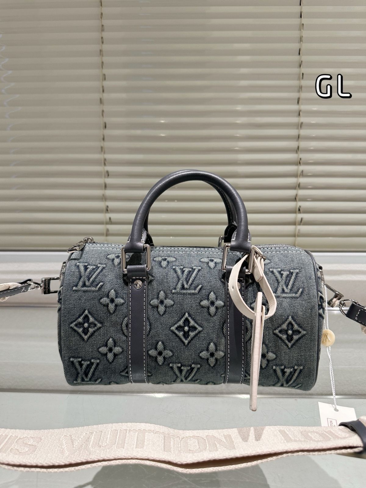 【今日特価】LV Keepall Denim Pillow Bag ルイ・ヴィトン キープオール デニム ピローバッグ