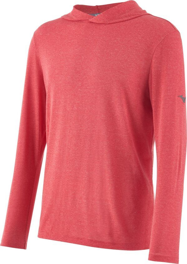 ミズノ メンズ アウター パーカー・スウェット Mizuno Mens Infinity Training Hoodie Red レッド