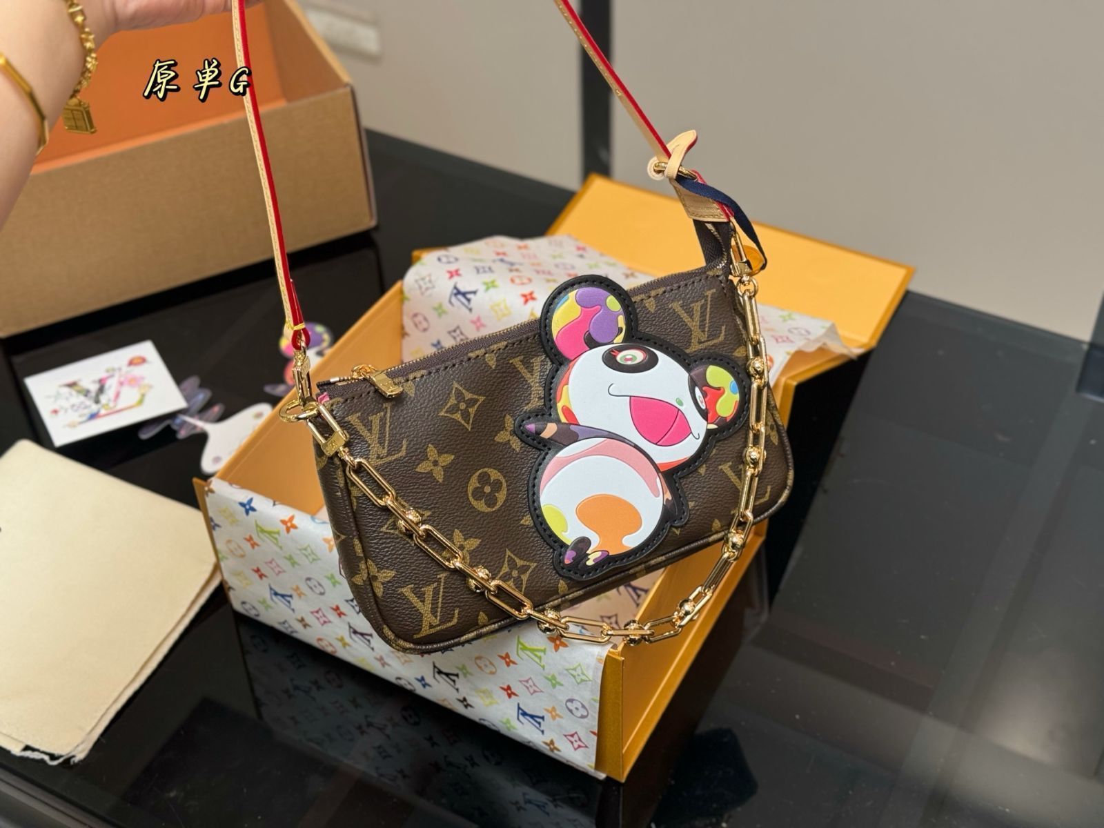 【今日特価】LOUIS VUITTON マージャンバッグ Multi Pochette Accessoires（サイズ：21×12cm）