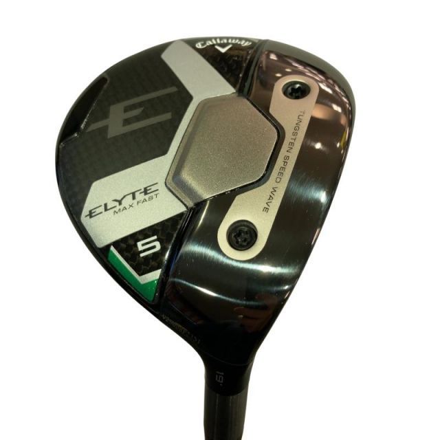 【中古】 キャロウェイ ELYTE MAX FAST 5W レディース フェアウェイウッド FW LIN-Q GREEN 40 for CW(ELYTE FW) (フレックスL) レディース 女性用 右利き 右用 Cランク ゴルフクラブ