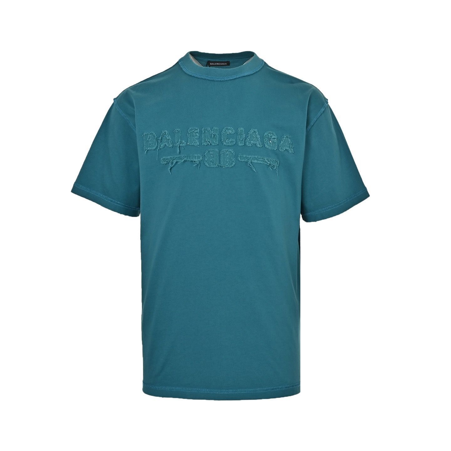 【今日特価】Balenciaga 25ss 貼布文字反縫破れ T シャツ