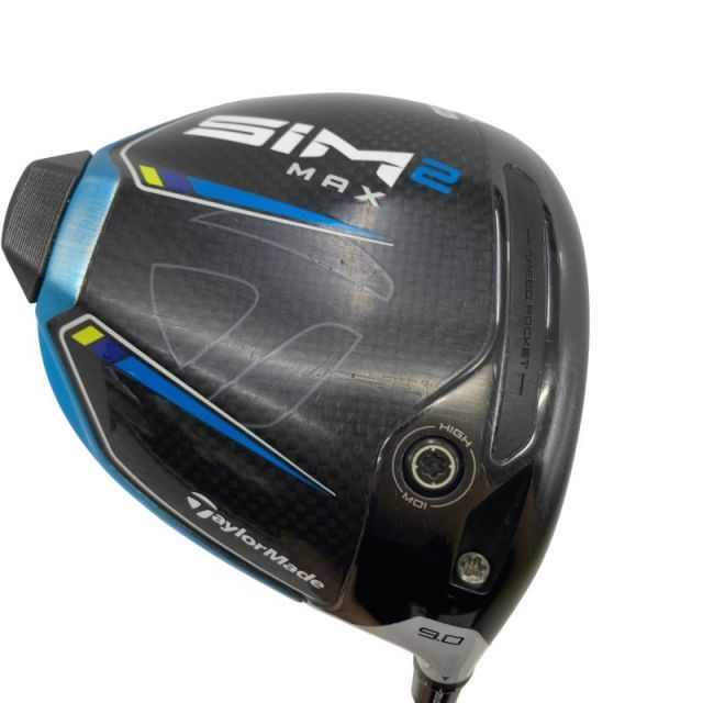 【中古】 テーラーメイド SIM2 MAX 9° ドライバー DR リシャフト (フレックスその他) メンズ 男性用 右利き 右用 Cランク ゴルフクラブ