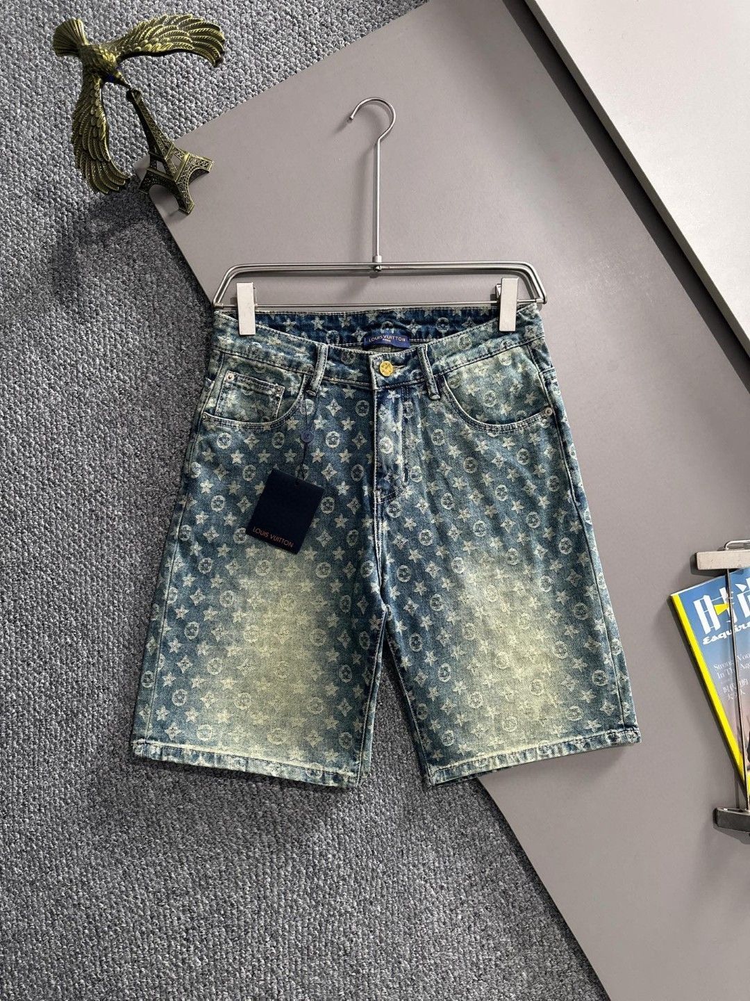 【今日特価】LV 2025SS デニムショートパンツ（日本産デニム使用