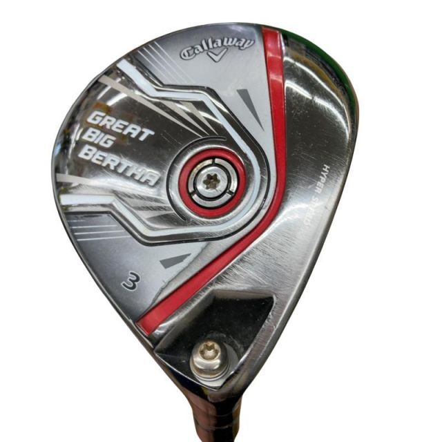 【中古】 キャロウェイ GREAT BIG BERTHA(2015) 3W フェアウェイウッド FW BIG BERTHA(2015)フェアウェイ (フレックスSR) メンズ 男性用 右利き 右用 Cランク ゴルフクラブ