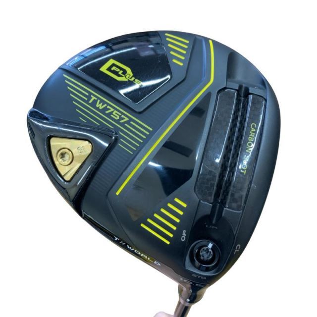 【中古】 本間ゴルフ TOUR WORLD TW757 D PLUS 10.5° ドライバー DR 純正特注シャフト (フレックスその他) メンズ 男性用 右利き 右用 Cランク ゴルフクラブ