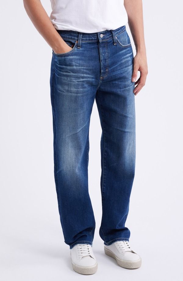 エージー メンズ ボトムス デニムパンツ ストレート ジーンズ AG Felix Relaxed Straight Leg Jeans 10 Years Cayo