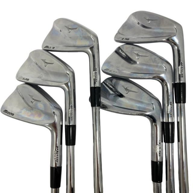 【中古】 ミズノ MP-5 6S アイアンセット IR 純正特注シャフト (フレックスS) メンズ 男性用 右利き 右用 Cランク ゴルフクラブ
