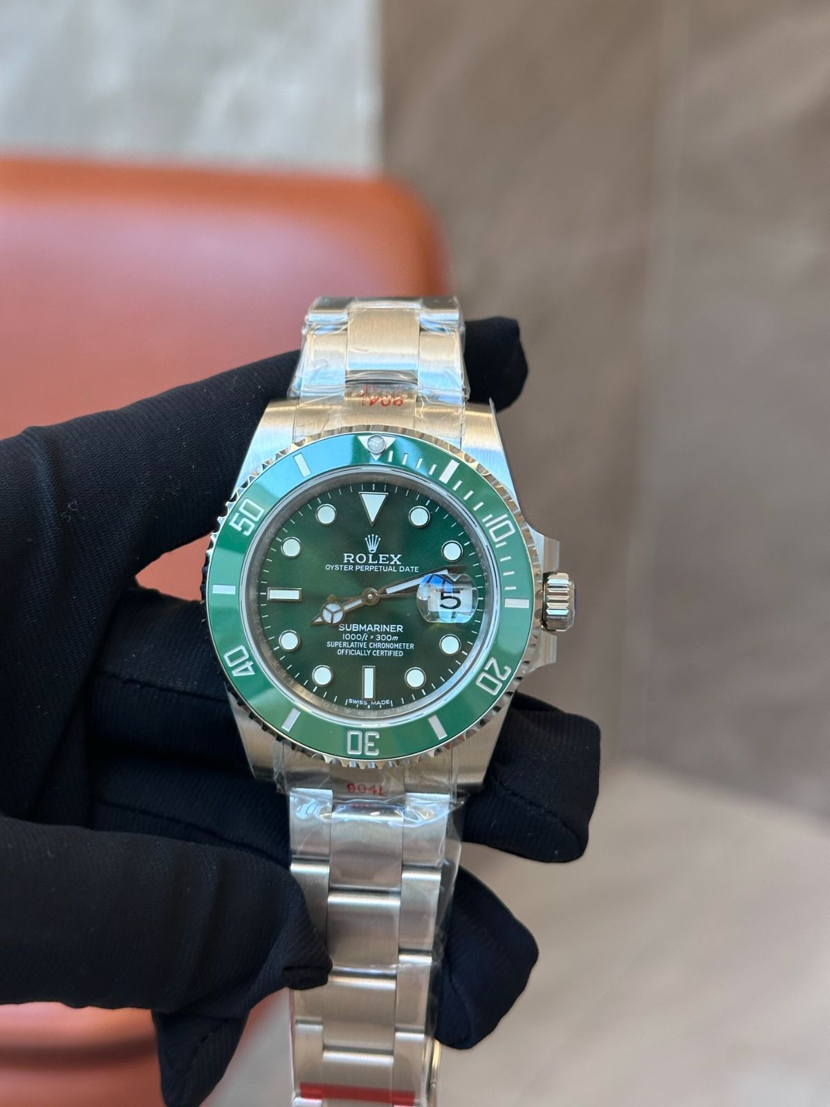 ROLEX スタイル サブマリーナー グリーンダイヤル - 904L鋼ケース/高精度ムーブメント新品未使用