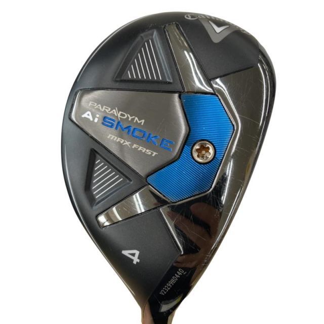 【中古】 キャロウェイ PARADYM Ai SMOKE MAX FAST U4 ユーティリティ UT リシャフト (フレックスその他) メンズ 男性用 右利き 右用 Cランク ゴルフクラブ