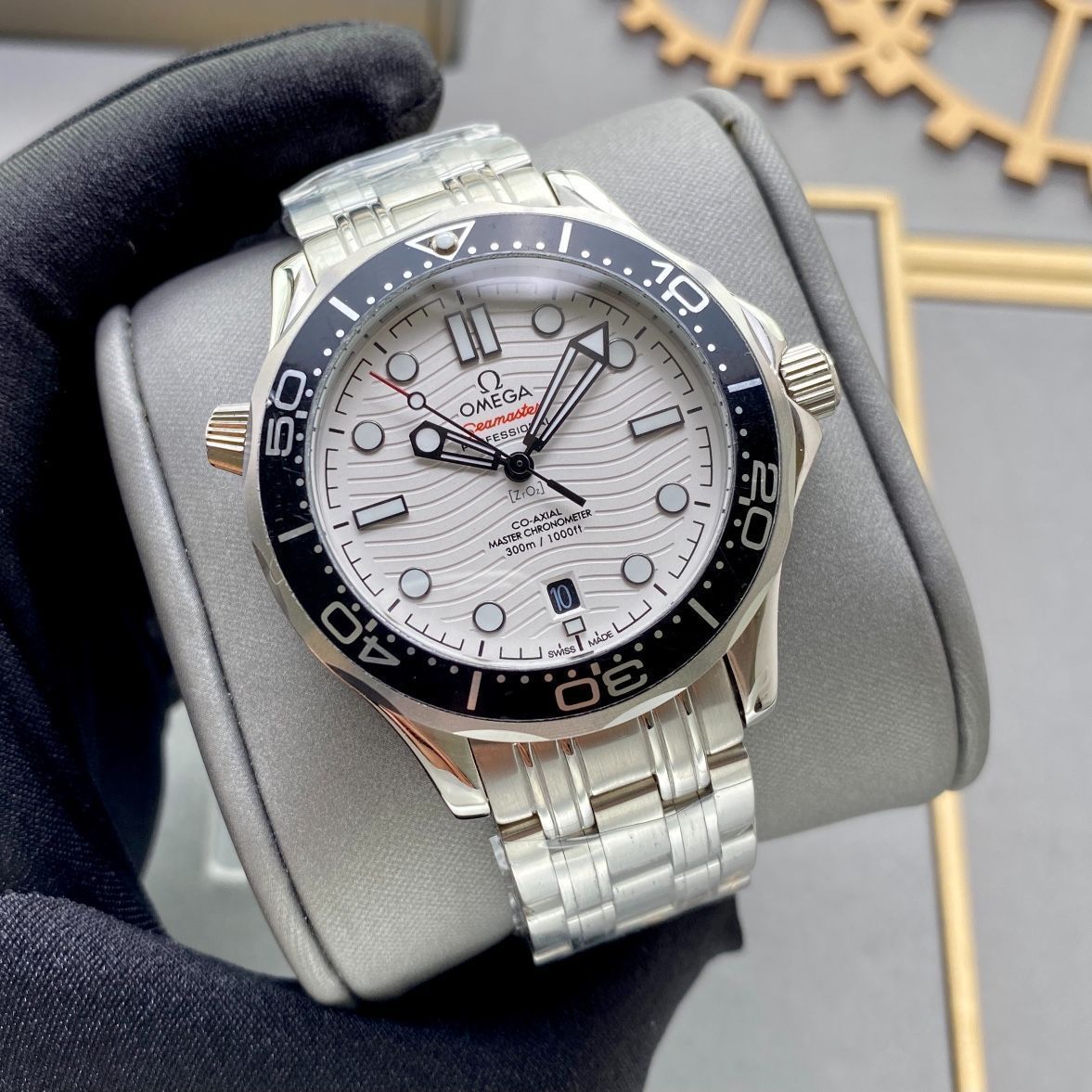 今日特価！OMEGA オメガ シーマスター メンズ プレミアム 腕時計