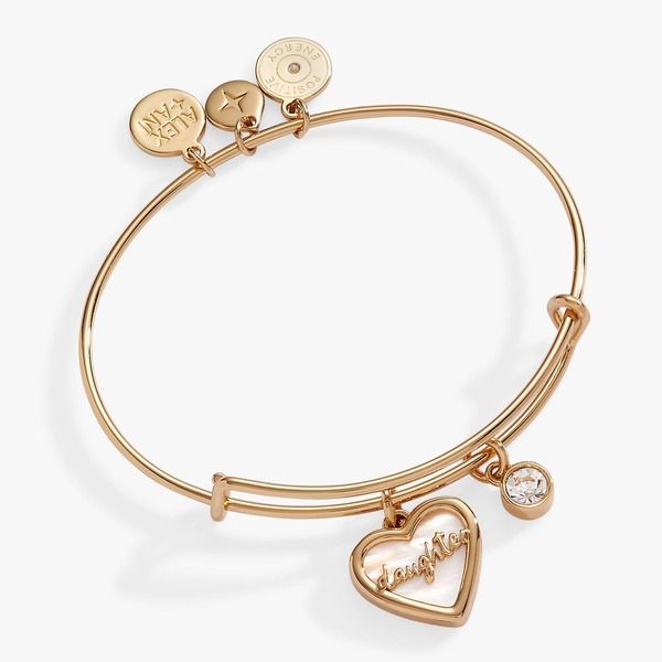 アレックスアンドアニ レディース アクセサリー ブレスレット・バングル・アンクレット Alex and Ani Daughter Bangle Bracelet Gold ゴールド