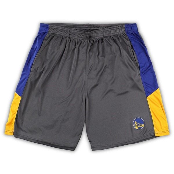 ファナティクス メンズ ボトムス ハーフパンツ・ショーツ トール ショートパンツ Mens Fanatics Branded Gray Golden State Warriors Big Tall S