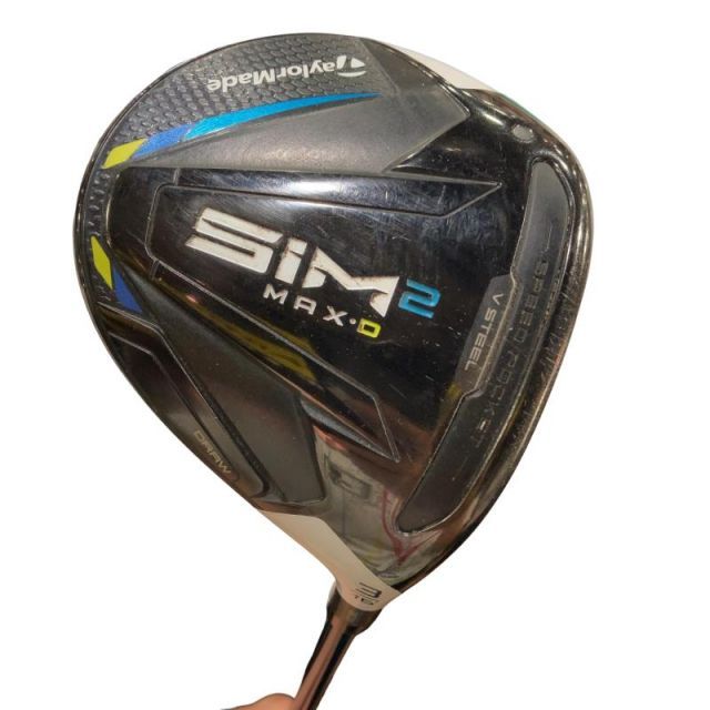 【中古】 テーラーメイド SIM2 MAX-D 3W フェアウェイウッド FW TENSEI BLUE TM50(SIM2 FW) (フレックスR) メンズ 男性用 右利き 右用 Dランク ゴルフクラブ