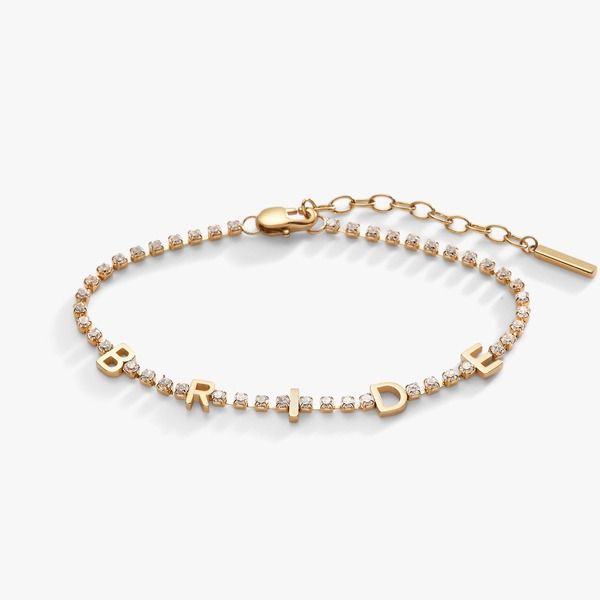 アレックスアンドアニ レディース アクセサリー ブレスレット・バングル・アンクレット Alex and Ani Bride Tennis Chain Bracelet Gold ゴールド