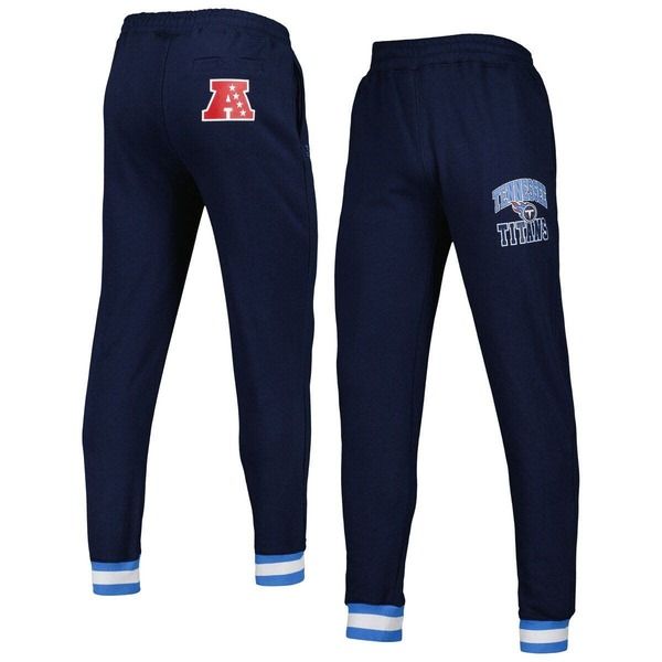 スターター メンズ ボトムス カジュアルパンツ フリース Menstarter Navy Tennessee Titans Blitz Fleece Jogger Pants Navy ネイビー