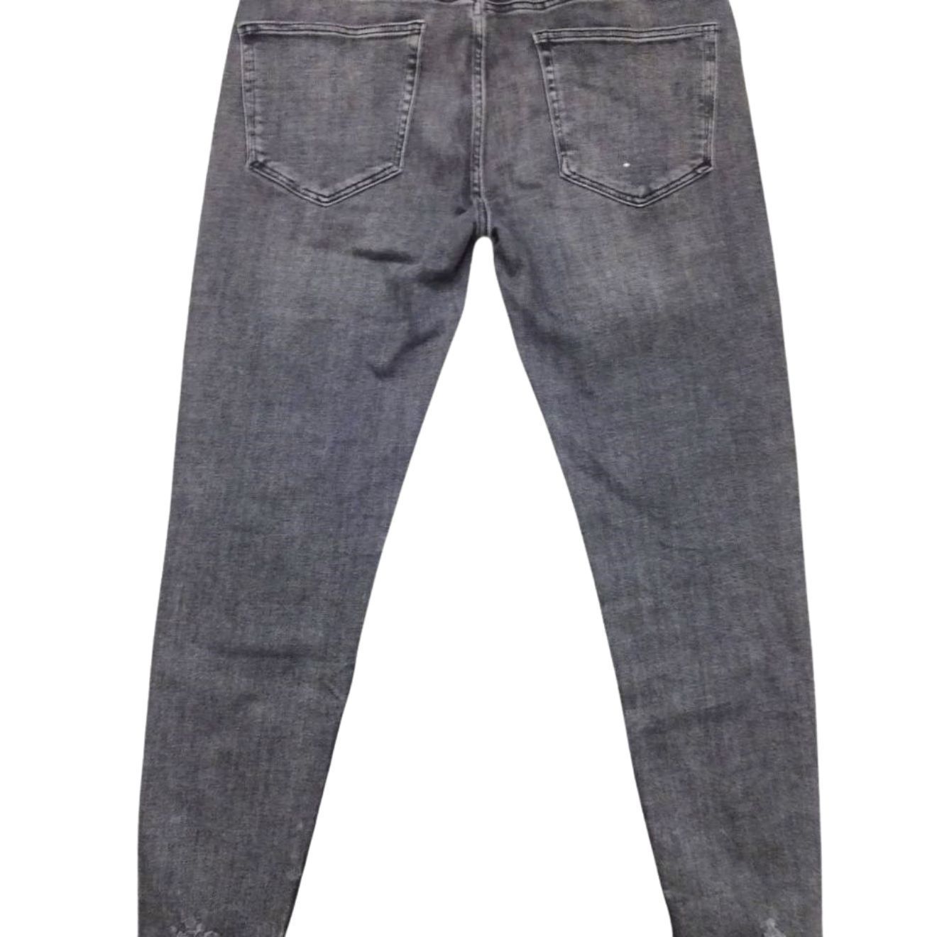 良品 ZARA ザラ スキニーテーパード デニムパンツ W36（約94cm W37相当 