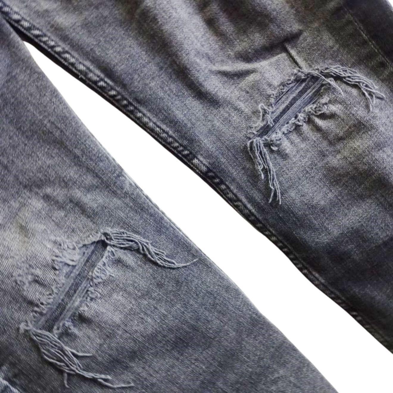 良品 ZARA ザラ スキニーテーパード デニムパンツ W36（約94cm W37相当 