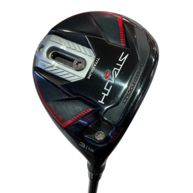 【中古】 テーラーメイド STEALTH2 PLUS 3W フェアウェイウッド FW Diamana TM50(FW) (フレックスS) メンズ 男性用 右利き 右用 Cランク ゴルフクラブ