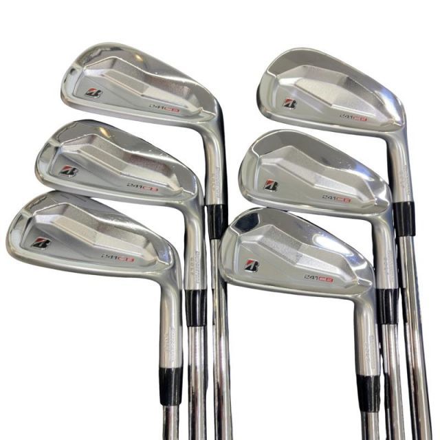 【中古】 ブリヂストン BRIDGESTONE 241CB 6S アイアンセット IR NS PRO MODUS3 TOUR120 (フレックスS) メンズ 男性用 右利き 右用 Cランク ゴルフクラブ