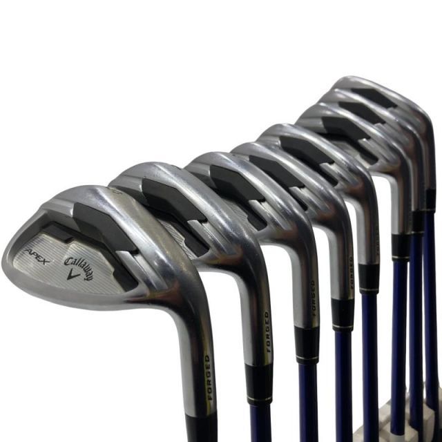 【中古】 キャロウェイ APEX 8S アイアンセット IR Callaway APEX (フレックスR) メンズ 男性用 右利き 右用 Cランク ゴルフクラブ