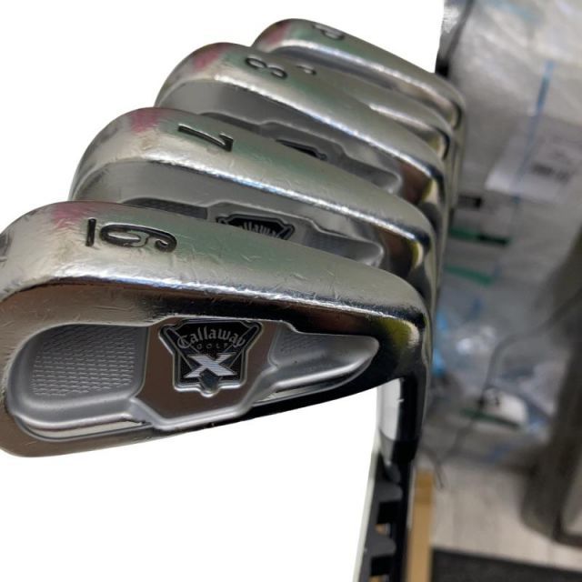【中古】 キャロウェイ X FORGED(2009) 6S アイアンセット IR Dynamic Gold (フレックスS) メンズ 男性用 右利き 右用 Cランク ゴルフクラブ