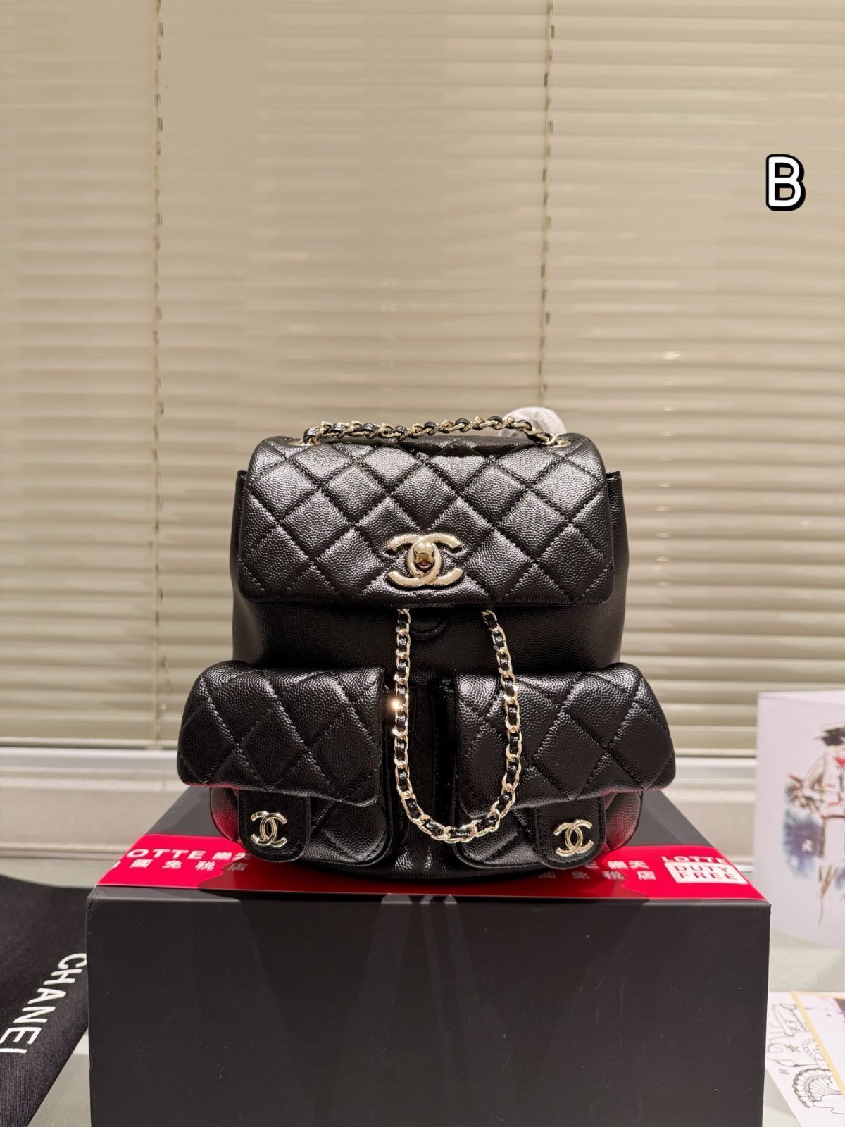 【今日特価】Chanel Duma 16cm Backpack シャネル デュマ 16cm バックパック