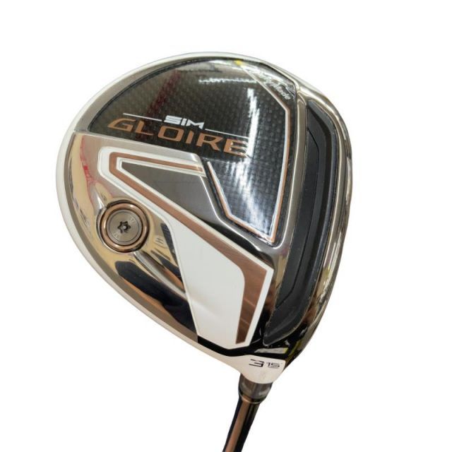 【中古】 テーラーメイド SIM GLOIRE 3W フェアウェイウッド FW AIR Speeder TM(FW) (フレックスS) メンズ 男性用 右利き 右用 Cランク ゴルフクラブ
