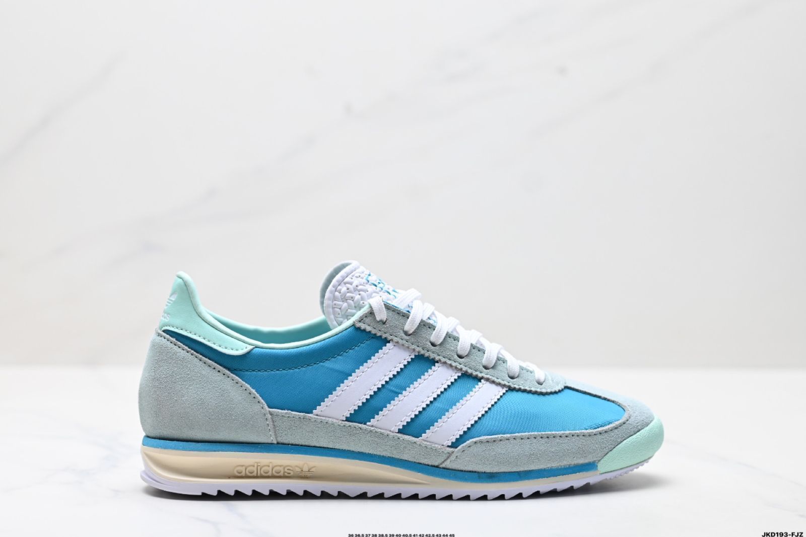Adidas アディダス SL 72 OG クローバー レトロカジュアルランニングシューズ カジュアルスポーツシューズ