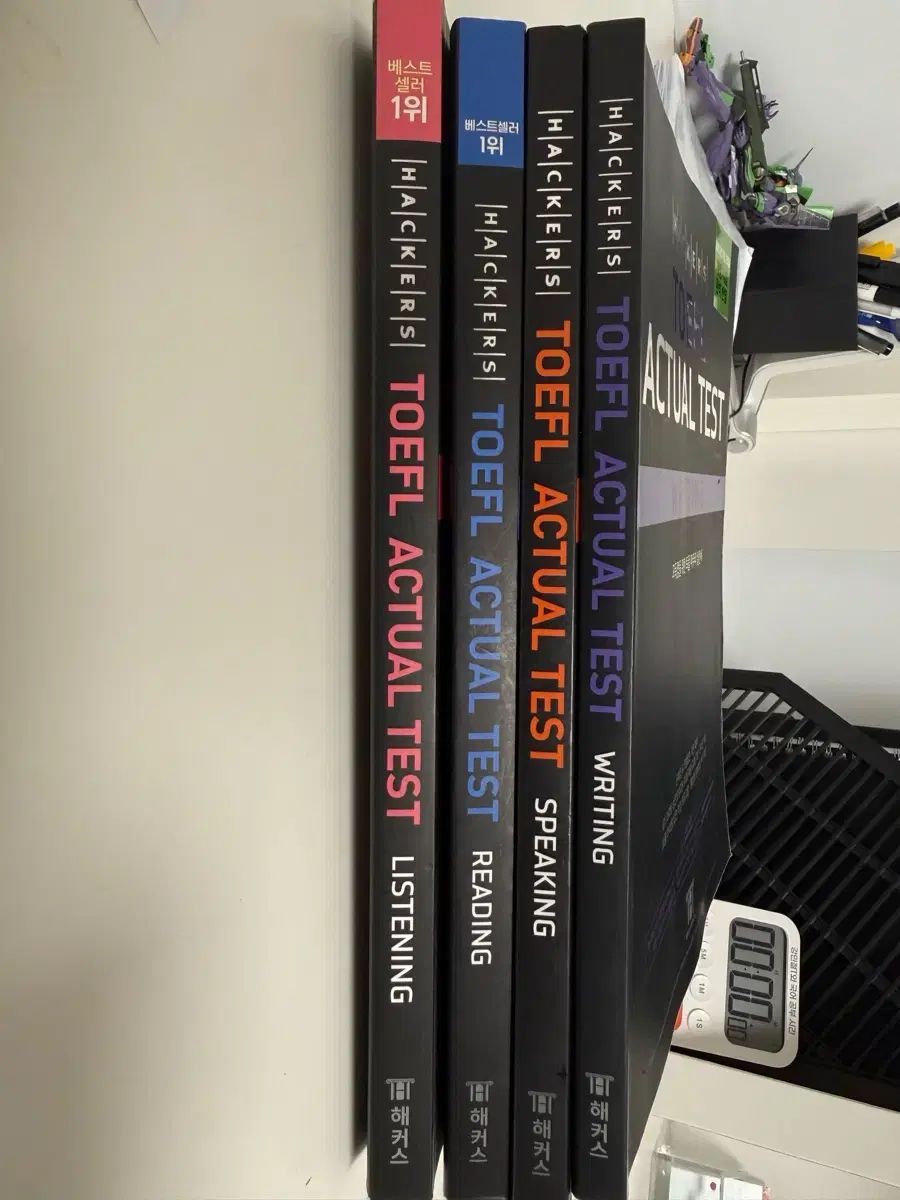 Hackers TOEFL Actual Test リーディング、ライティング、スピーキング、リスニング