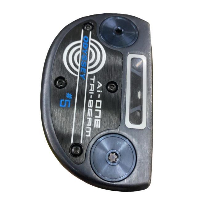 【中古】 オデッセイ Ai-ONE TRI-BEAM #5 34インチ パター PT STROKE LAB 90 スチール (フレックスその他) メンズ 男性用 右利き 右用 Cランク ゴルフクラブ