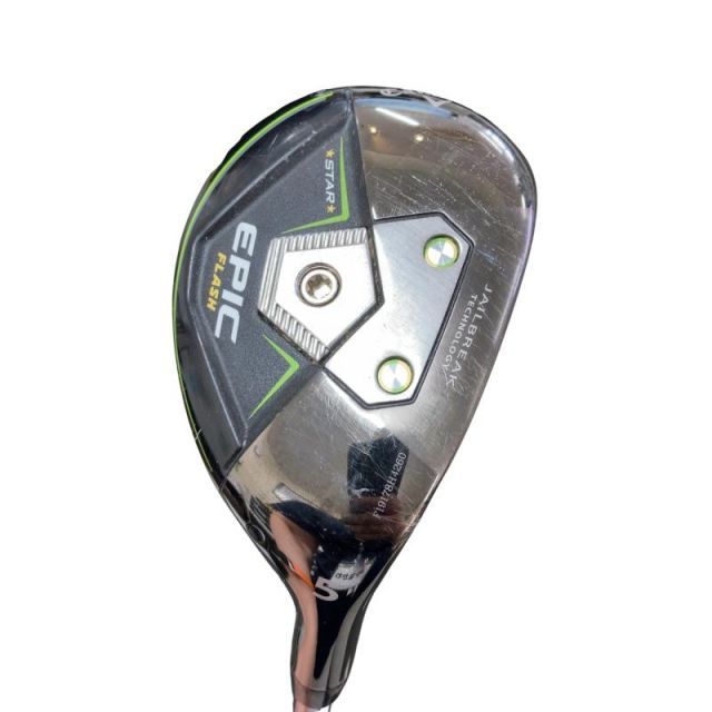【中古】 キャロウェイ EPIC FLASH STAR U5 ユーティリティ UT NS PRO ZELOS 7 HYBRID (フレックスS) メンズ 男性用 右利き 右用 Cランク ゴルフクラブ
