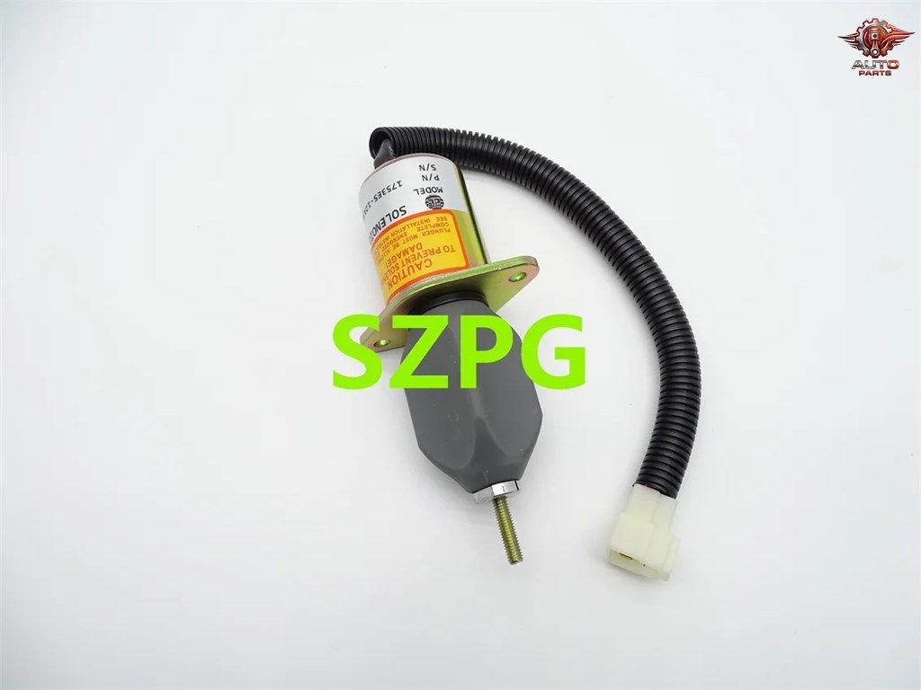 燃料停止ソレノイド 1753ES-12A3UC5B1S1 4TNE106 106T エンジン SL7600 SL7800 スキッドローダー