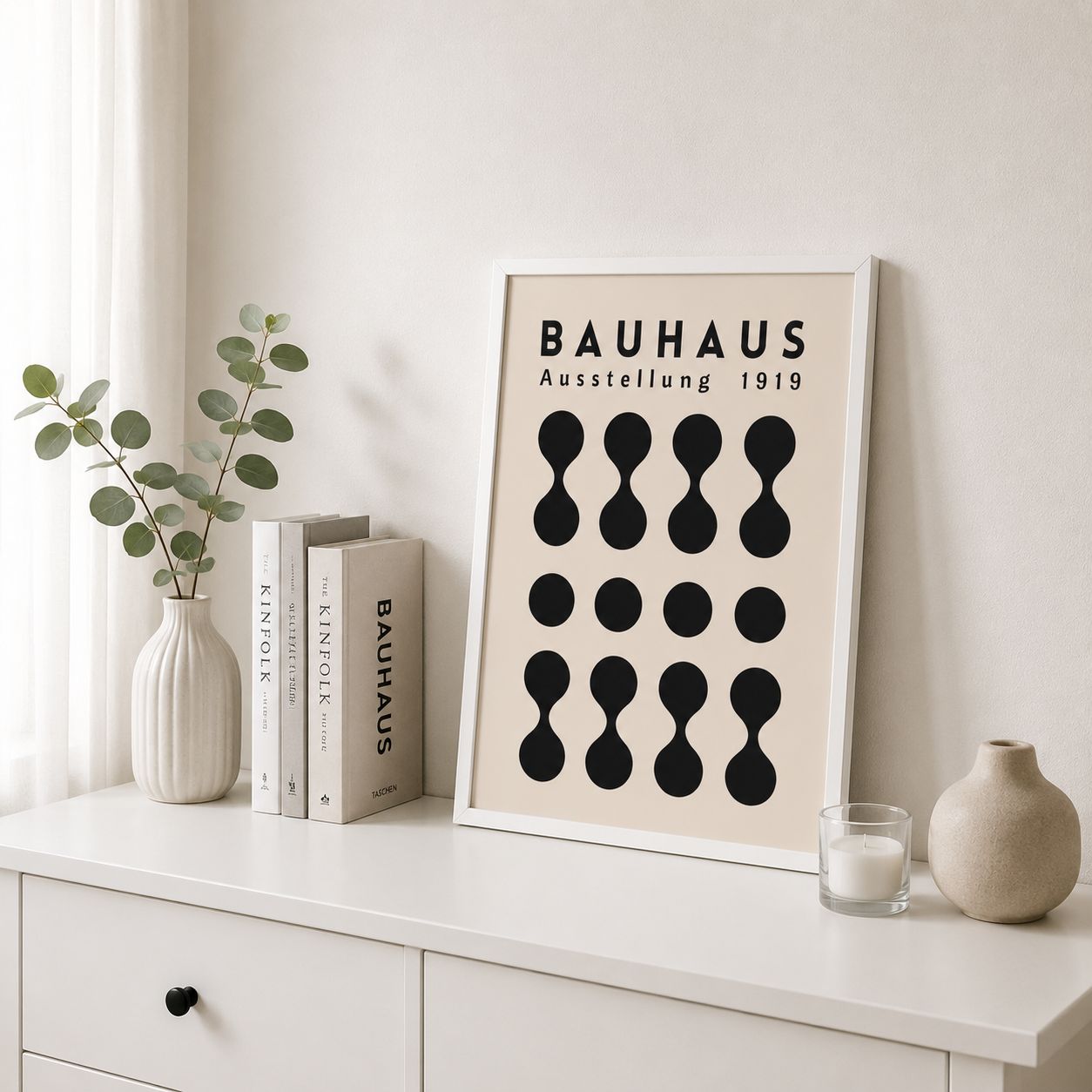 Bauhaus｜バウハウス 北欧 シンプルインテリア アートポスター A4 
